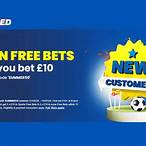 new customer free bet offer